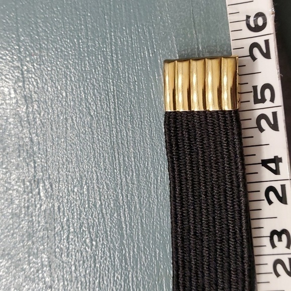 Rope belt by Talbotts. Pink, purple and black. Stretch. - Picture 8 of 8